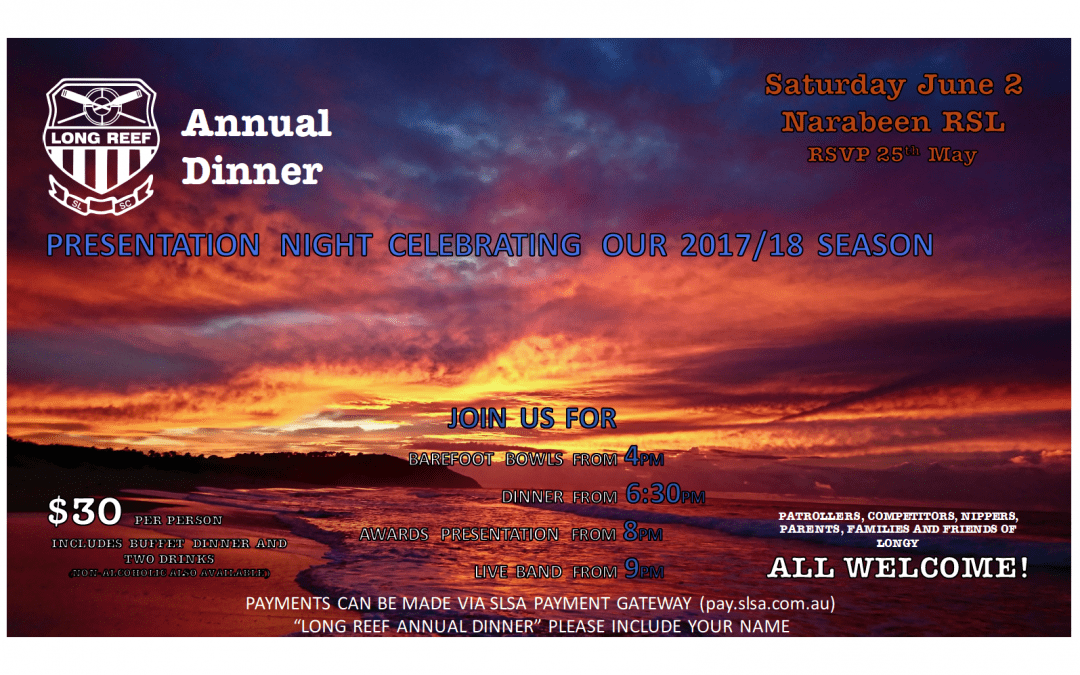 Register now for the Longy Annual Dinner