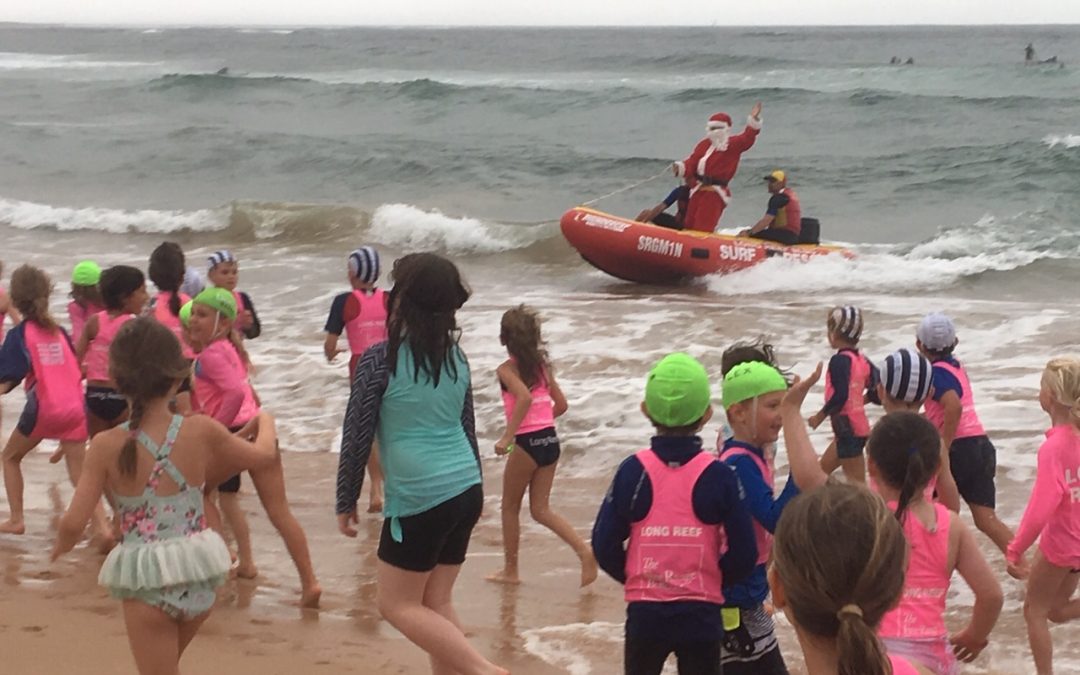 Santa visits Nippers Christmas party